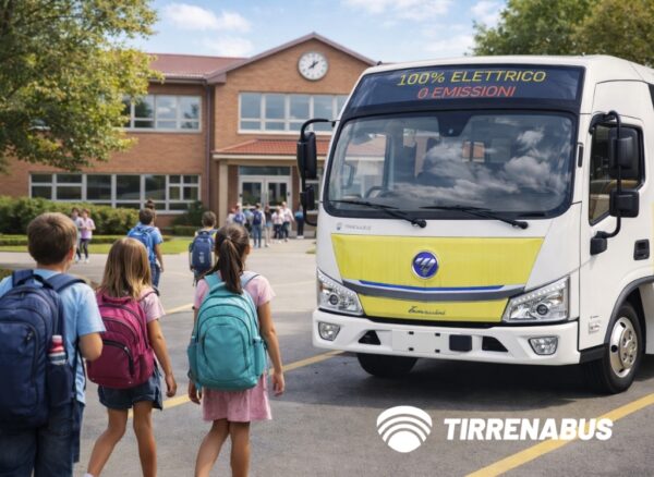 Scuolabus elettrici Tirrenabus